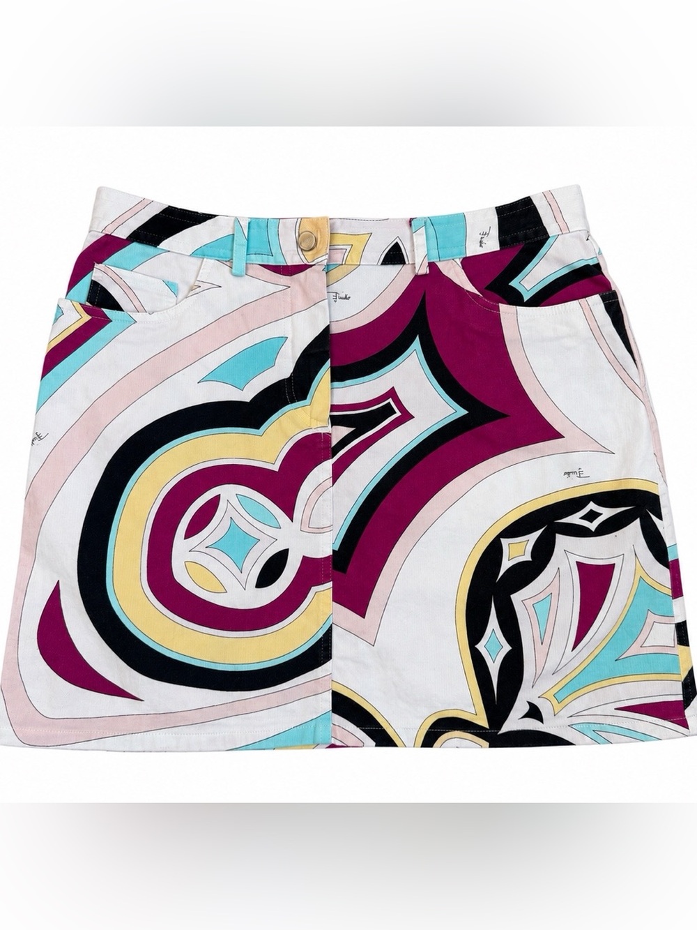 Authentic Emilio Pucci Multicolor mini skirt